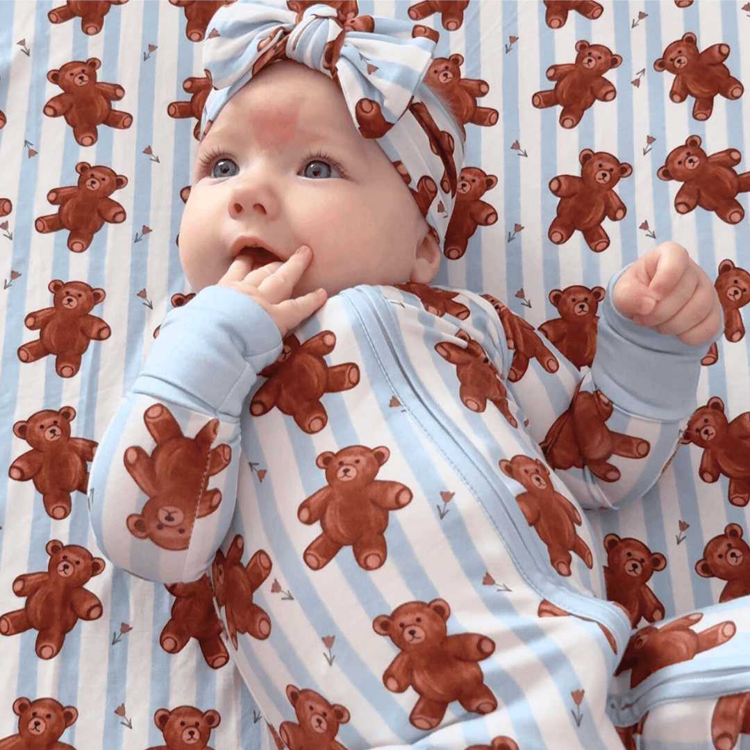 Forever and Always Little Zips Bamboo Pajama Birdie and Bee