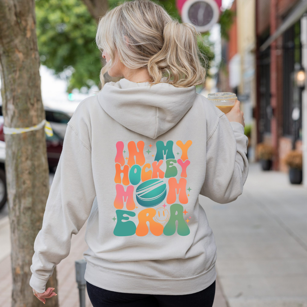 *CUSTOM* Hockey Mom Team Ladies Hooded Sweater