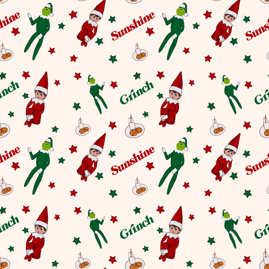 *CUSTOM* Elf on the Shelf Minky Blanket