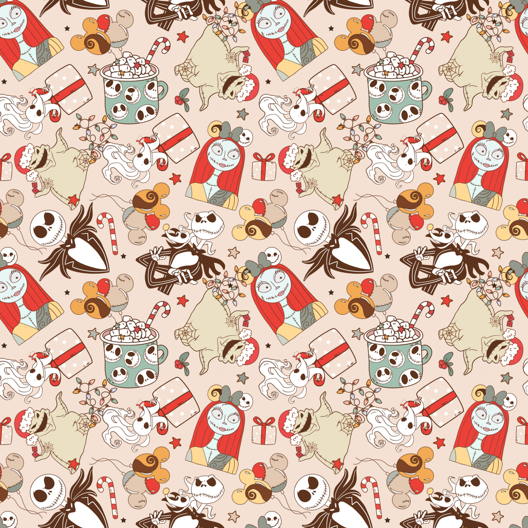 Christmas Jack Minky Blanket (Preorder 2 week turnaround)