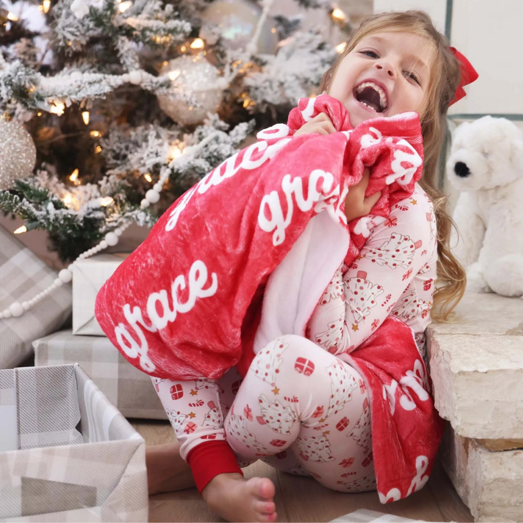 *CUSTOM* Name Minky Blanket