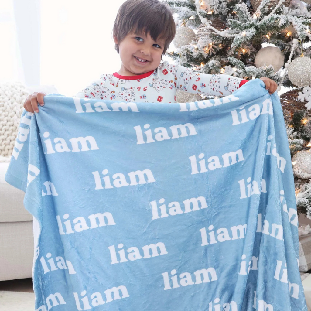 *CUSTOM* Name Minky Blanket