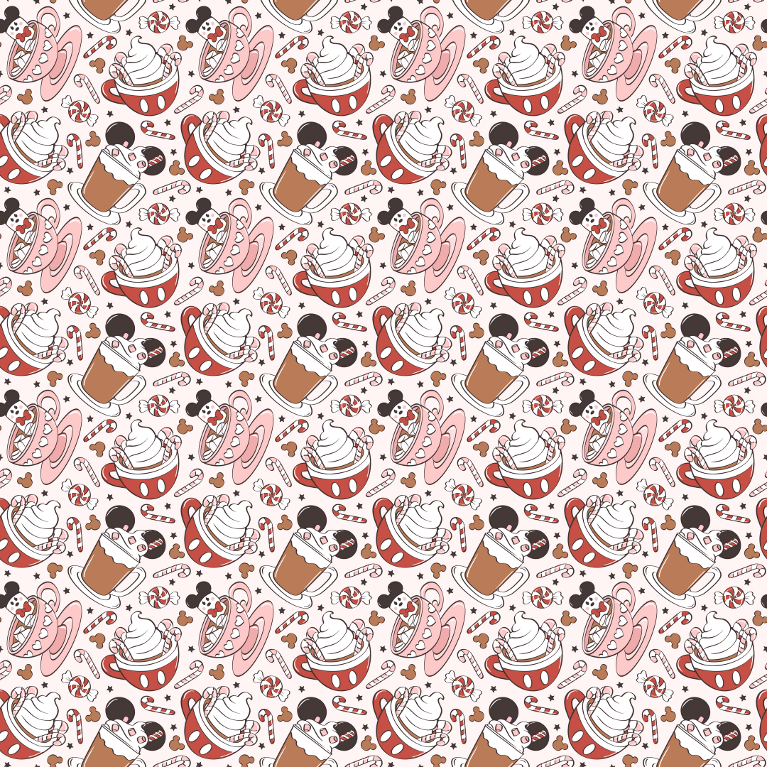 Hot chocolate magic Minky Blanket (Preorder 2 week turnaround)