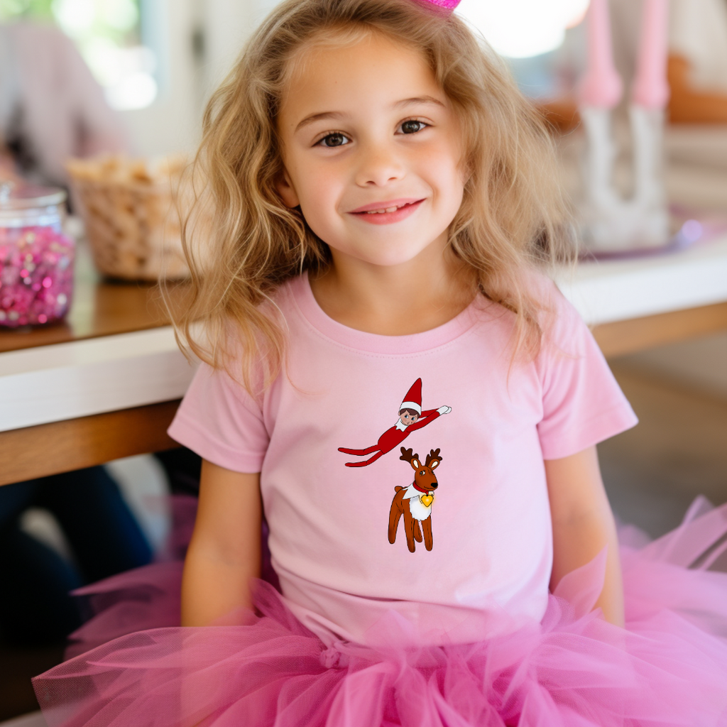 *CUSTOM* Pick Your Elf Custom Kids T-shirt