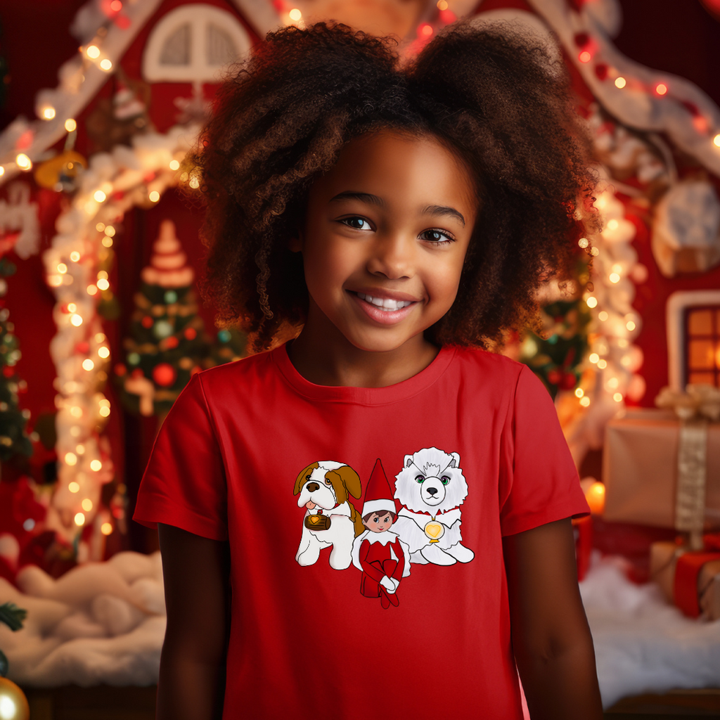 *CUSTOM* Pick Your Elf Custom Kids T-shirt