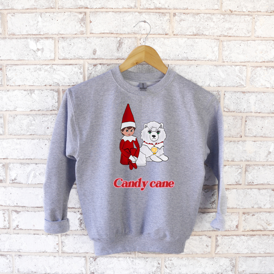 *CUSTOM* Pick Your Elf Kids Crewneck Sweater