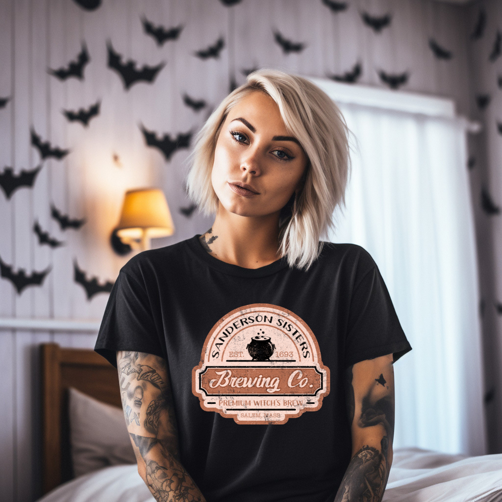 Sanderson Sisters Halloween Ladies T-Shirt Birdie and Bee
