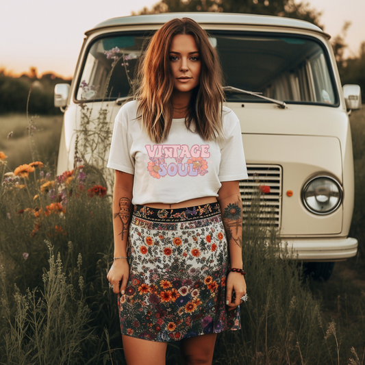 Vintage soul Ladies Tee shirt